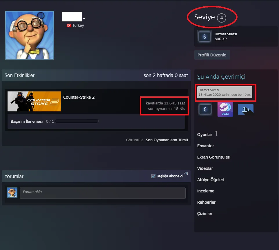 Ekran Görüntüsü 2 - ANINDA TESLİM | 11 BİN SAAT | 4 MADALYA |FACEIT