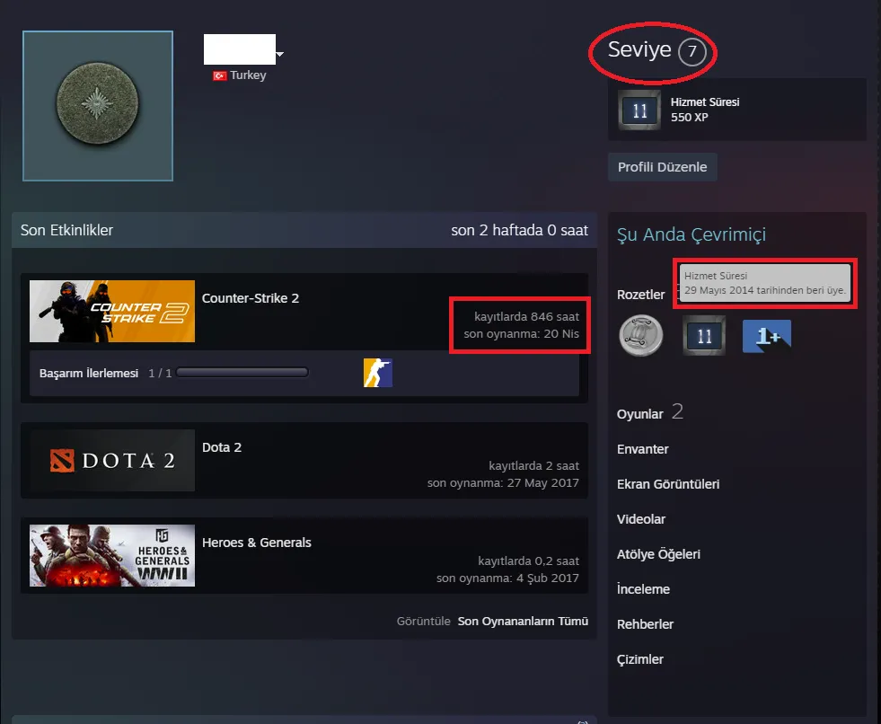 Ekran Görüntüsü 2 - TR ANINDA TESLİM | 6 MADALYA | 846 SAAT |FACET