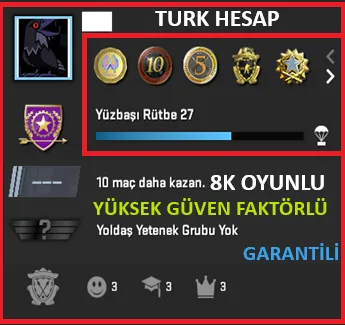 TR ANINDA TESLİM | 5 MADALYA | 523 SAAT | FACET satın al